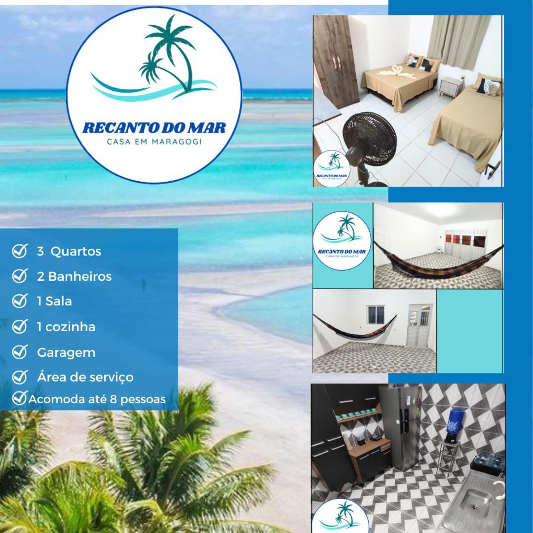 Recanto Do Mar- Casa Em マラゴージ エクステリア 写真